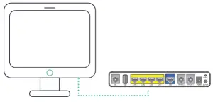 tp-link VR1600 Wireless Dual Band Gigabit VoIP Modem Router -Connect with a cable