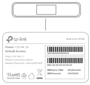 tp-link VR1600 Wireless Dual Band Gigabit VoIP Modem Router -Connect your devices