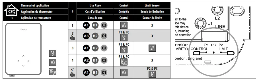 LATICRETE 0802 0404 T Strata Heat Wi Fi Thermostat - fig 1