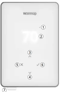 LATICRETE 0802 0404 T Strata Heat Wi Fi Thermostat - warmuf