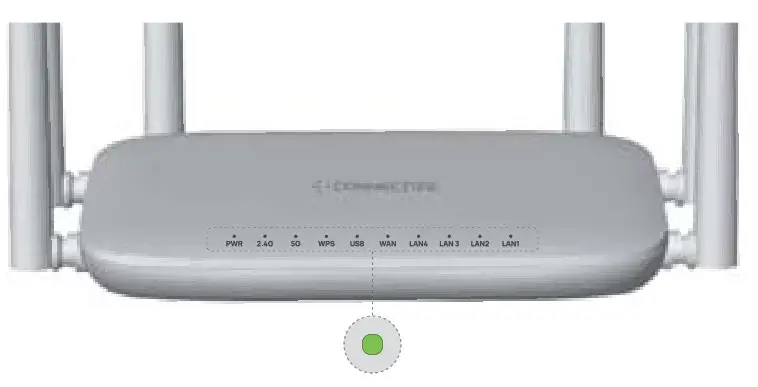 CONNECTIZE G6 AC2100 Dual Band Gigabit WiFi Router - 1