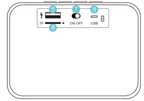 OTTO BT3968 Wireless Speaker- Functions 2
