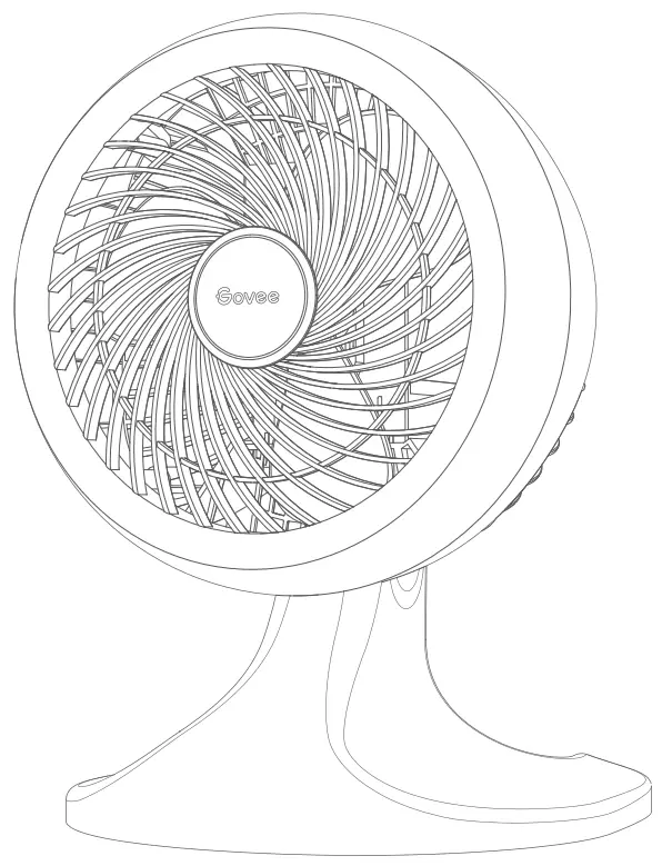 Shenzhen Intellirocks Tech H7111 Smart Air Circulator Fan