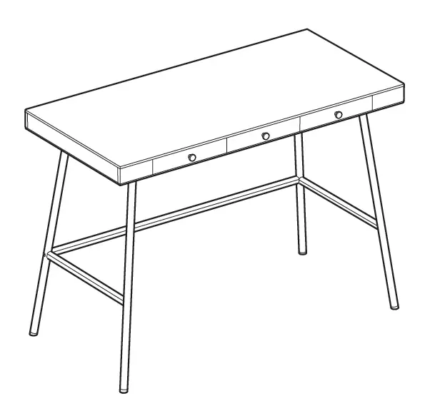 Ikea 902.782.77 Lillåsen Desk Bamboo Instruction Manual Ikea 902.782.77 Lillåsen Desk Bamboo Instruction Manual