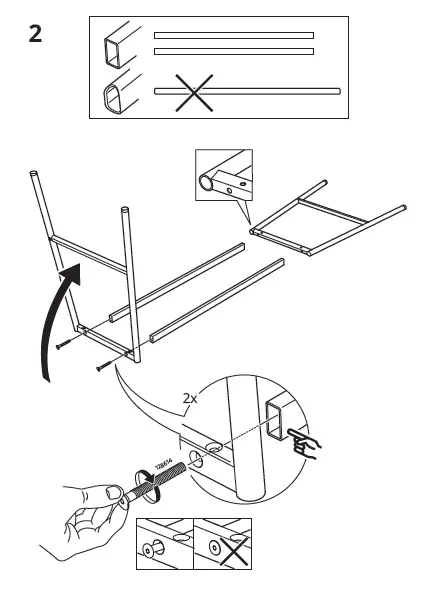 LILLÅSEN Desk Bamboo
