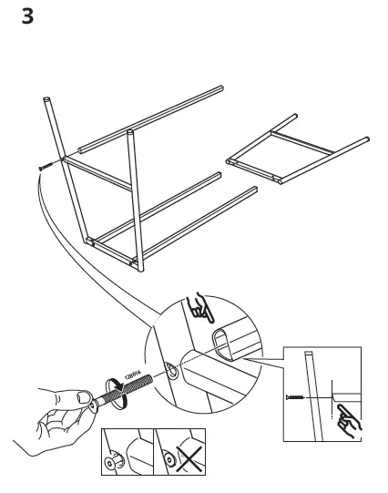 LILLÅSEN Desk Bamboo
