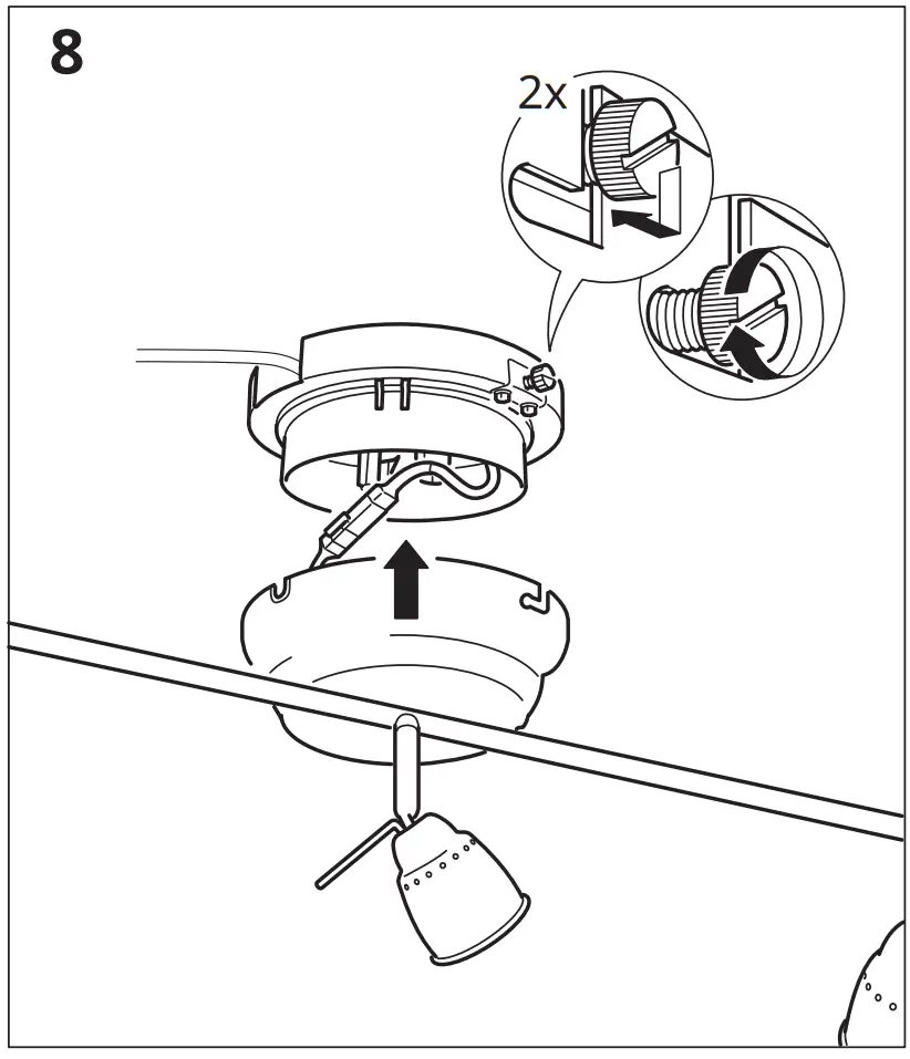 IKEA 40284049 BAROMETER Ceiling Track - fig 8