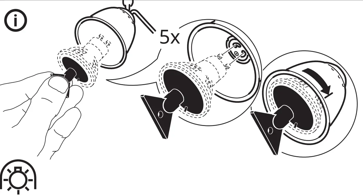 IKEA 40284049 BAROMETER Ceiling Track - fig 9