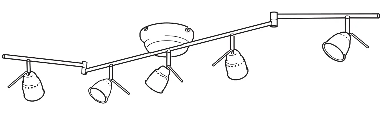 IKEA 40284049 BAROMETER Ceiling Track