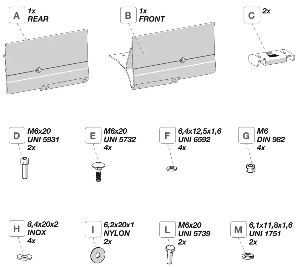 FIAMMA T5 VW Multivan Transporter - box