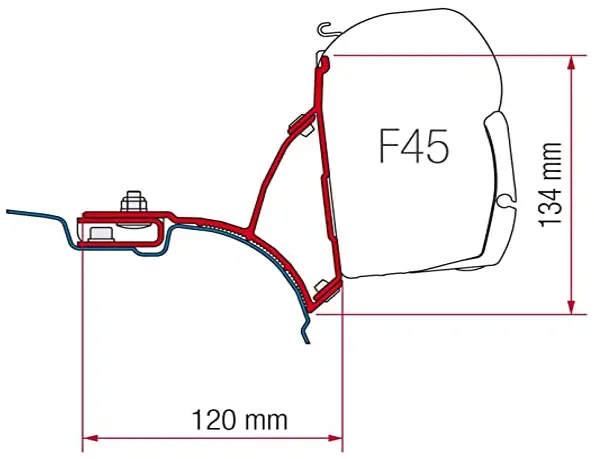 FIAMMA T5 VW Multivan Transporter