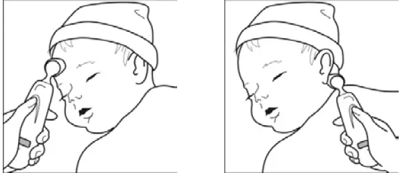 EXERGEN TAT-5000S-RS232-CORO Accurate Temperature with Gentle Forehead Scan 10