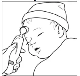 EXERGEN TAT-5000S-RS232-CORO Accurate Temperature with Gentle Forehead Scan 8