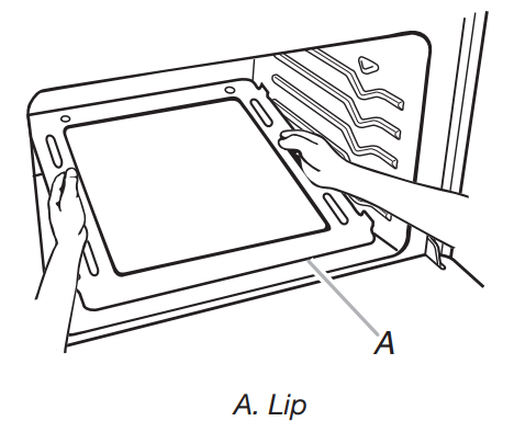 Whirlpool WFG320M0BK 5 1 Cu Ft Black Freestanding 4-Burner Gas Stove - bottom panel