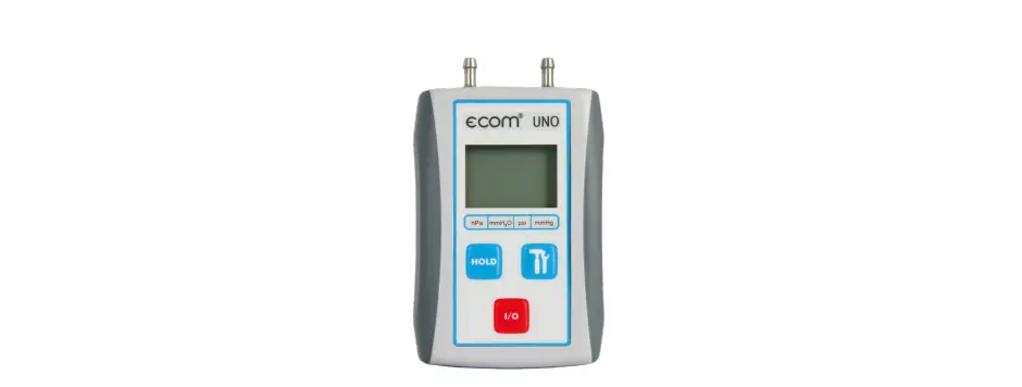 Ecom Uno Pressure Measurement For Carbon Monoxide Detection User Manual