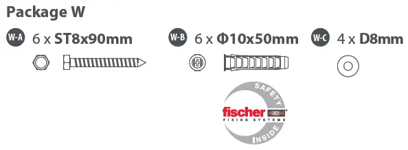 ONE FOR ALL WM4459 TV Wall Mount FIG 4