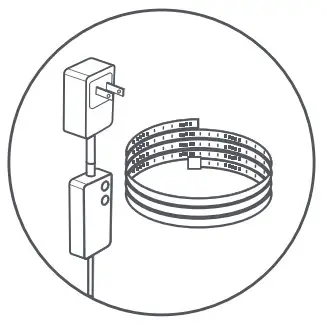 GE Lighting 93105000 Cync Indoor Full Color Premium Light Strip - figure 1