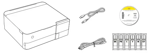 EPSON L8160 EcoTank A4 Photo Printer - Unpack