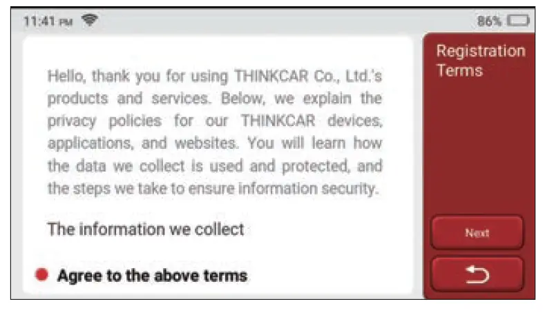 THINKSCAN SOC-TSP07-FBA Diagnostic Scanner Tool 4