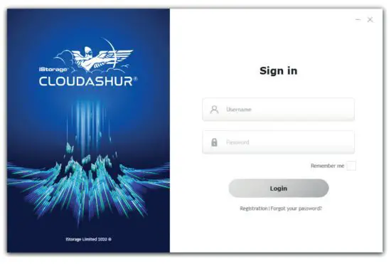 iStorage IS EM CA 256 Cloudashur Encryption Module 0GB Usb3 256 Bit - Client App setup 2