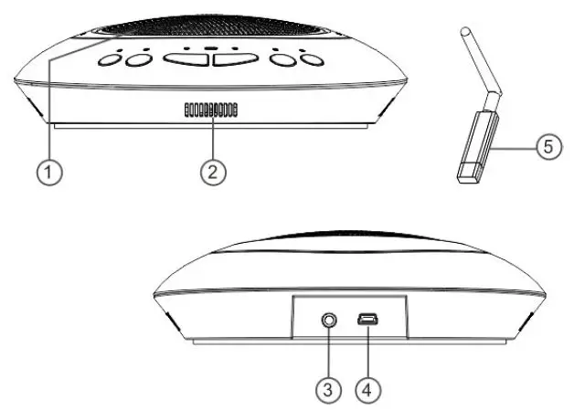 ONEKING KS-GU1G Wireless Omni-Directional Speakerphone 1