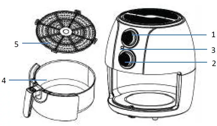 TurboTronic-TT-AF3-Air-Fryer-FIG1