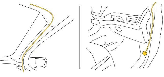 BRANDMOTION FVMR 1150 FullVUE Commercial Camera Mirror System - Harness