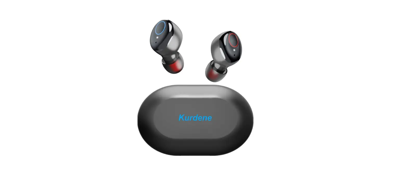 Bluetooth 5.2 Wireless Earbuds,kurdene S8 Deep Bass Sound Headphones-complete Features/instruction Manua