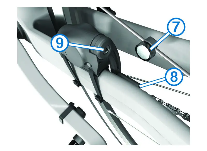 GARMIN Edge 510 Installing the GSC 3