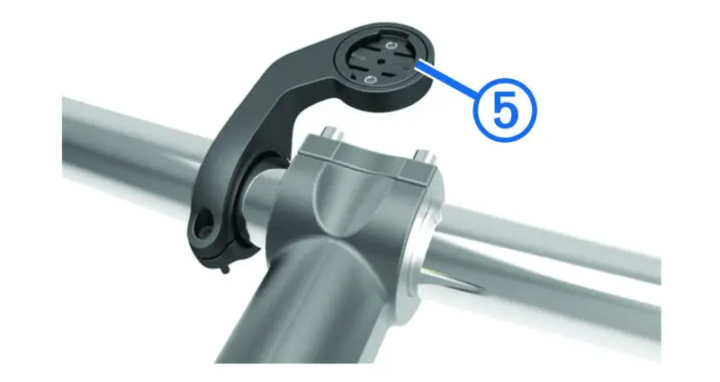 GARMIN Edge 510 Installing the Out-Front Mount 2
