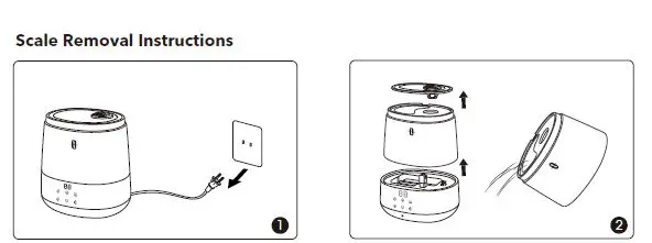 TAOTRONICS TT-AH046- Hybrid -Ultrasonic- Humidifier- FIG 13