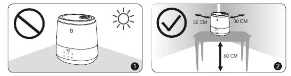 TAOTRONICS TT-AH046- Hybrid -Ultrasonic- Humidifier- FIG 3