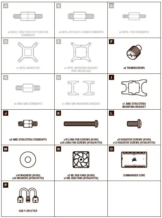 CORSAIR H100i iCUE ELITE LCD Extreme Performance Lcd Liquid Cpu Cooler-12