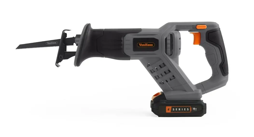 Vonhaus 3500169 18v Cordless Reciprocating Saw Instruction Manual