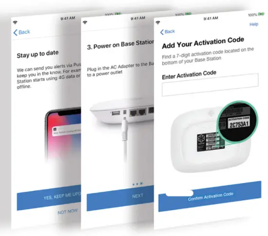 Ooma Telo Air 2 Pre Activated VoIP Free Home Phone Service - Internet Connection