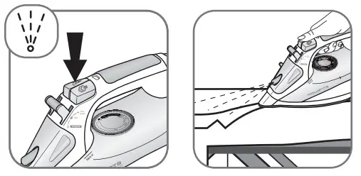 Rowenta DW4000 Auto Steam Irons - SPRAY