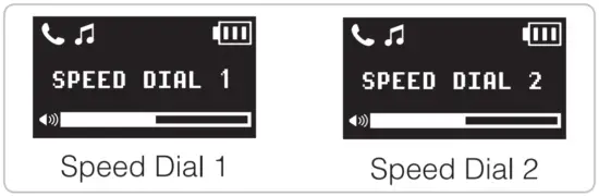 Speed Dial Instruction
