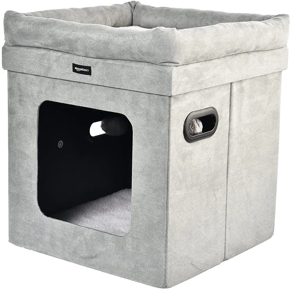 amazon-basics-B07CWJ8QRN-Collapsible-Cat-House-PRODUCT