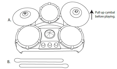 Little Tikes 487347 Drum Set-fig1