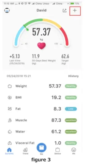 LiFE Glass Bathroom Scale with Body Analysis and Bluetooth Function-fig5