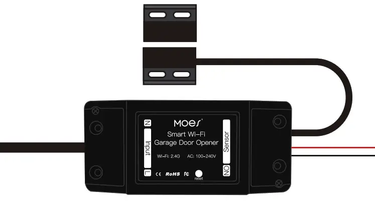 MOES Wi-Fi Smart Garage Door Controller Cover 1