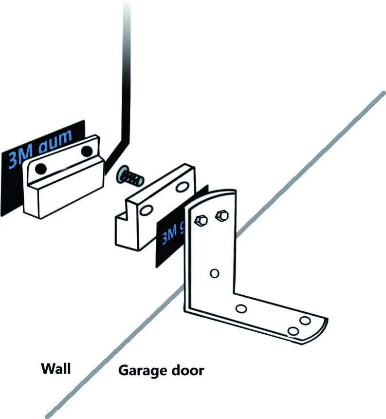 MOES Wi-Fi Smart Garage Door Controller Installation 2