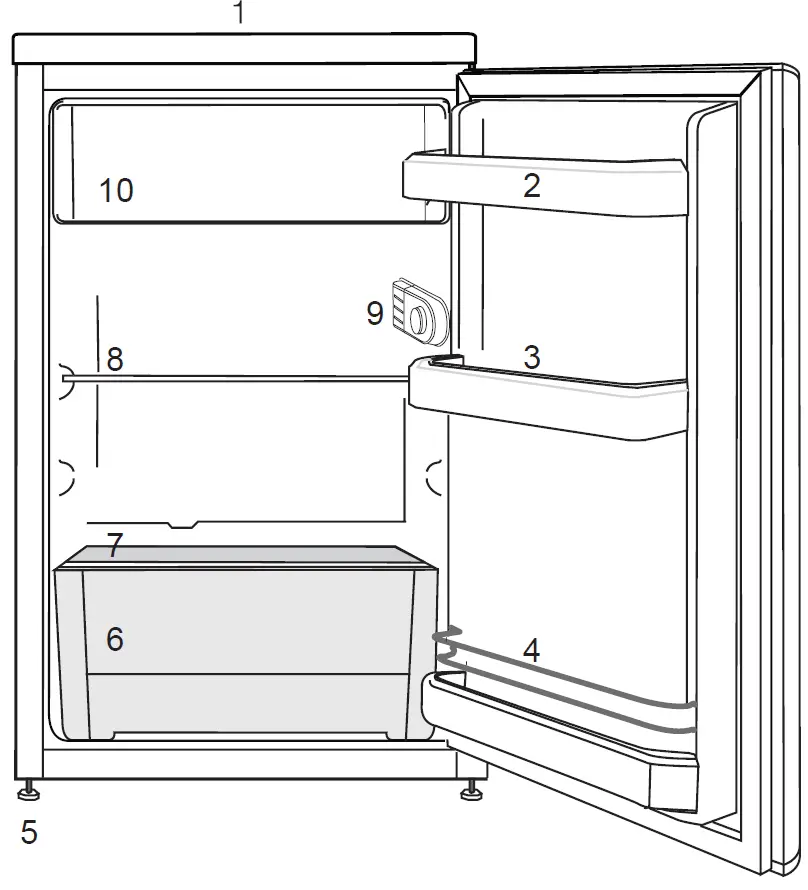 Ar-elik-14790-MB-Refrigerator-fig-1