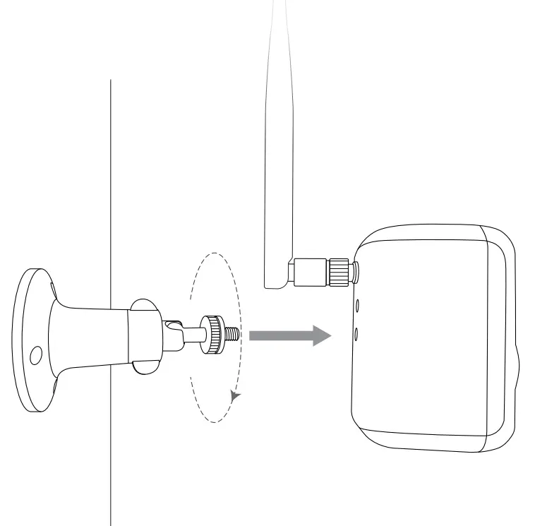 netvue NI 8201 Birdfy Camera - Handle Nut 2