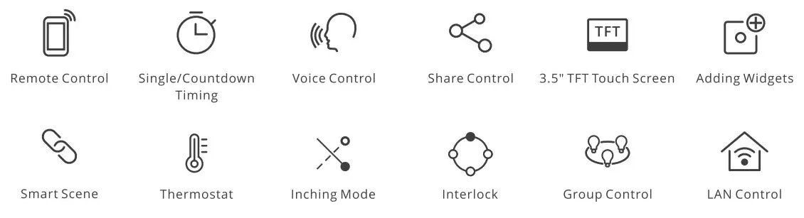SONOFF NSPanel-US WiFi Smart Scene Wall Switch - figure 3