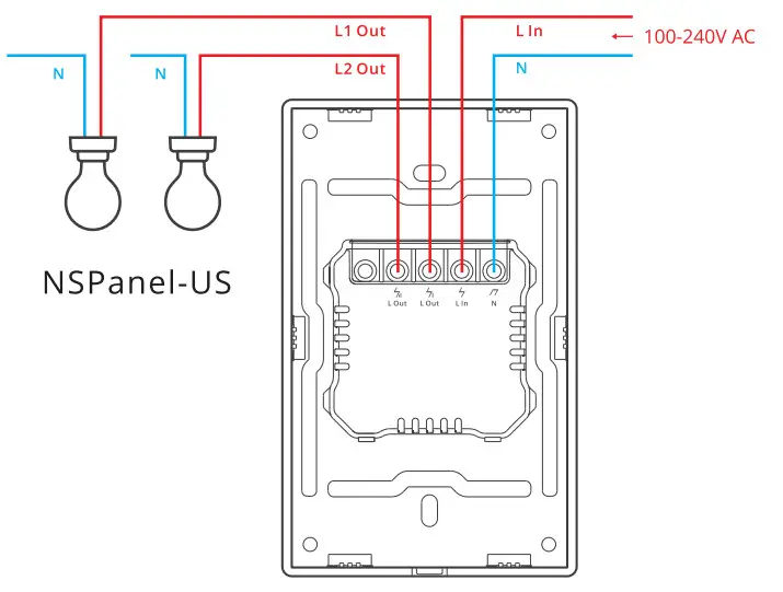 SONOFF NSPanel-US WiFi Smart Scene Wall Switch - figure 6