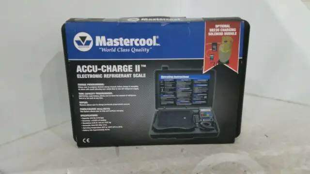 Mastercool High Precision Charging Scale Instructions Mastercool High Precision Charging Scale Instructions