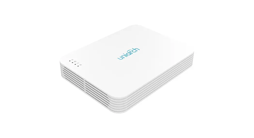 Uniarch Nvr108ls-p8 Network Video Recorder Up To 5mp 8 Channels User Guide