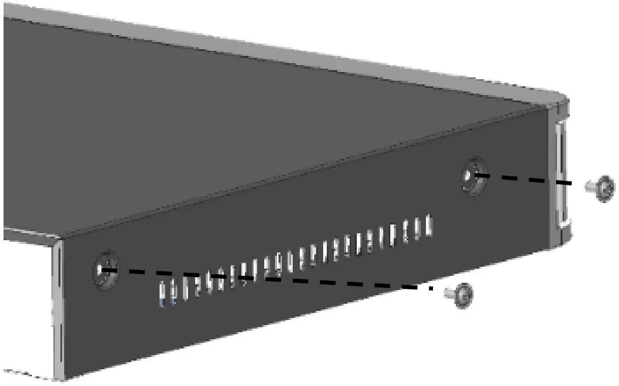 Uniarch NVR108LS P8 Network Video Recorder up to 5MP 8 Channels - Screws