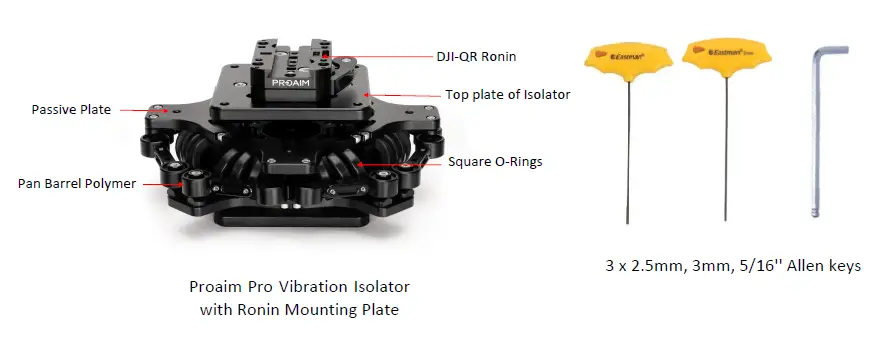 PROAIM VI-PP-02 Pro Vibration Isolator for Camera- fig 1